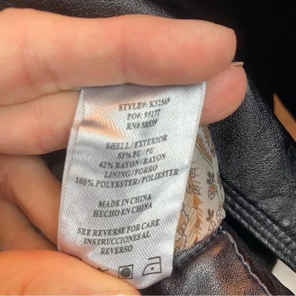 Kut from the Kloth Moto Faux Leather Jacket - Picture 5 of 6